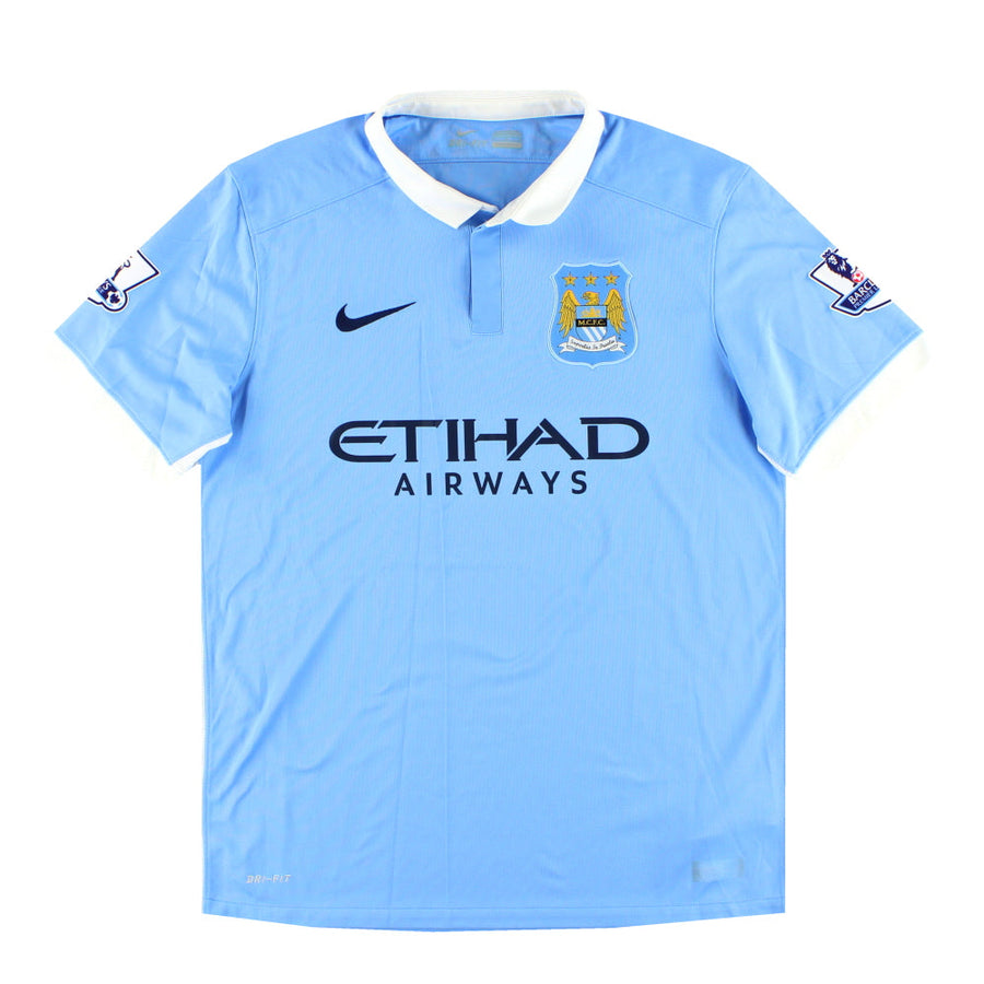 2015-16 Manchester City Nike Heimtrikot L