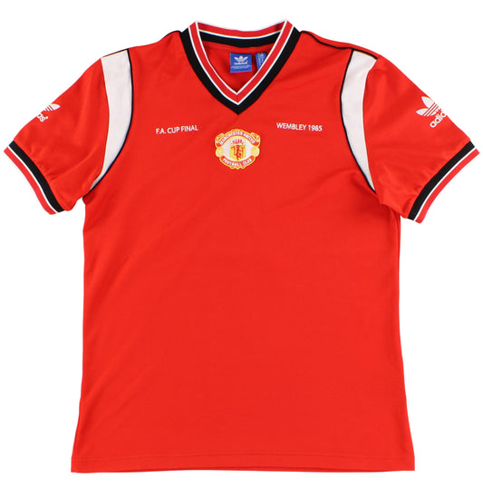 2015-16 Manchester United adidas Originals 'FA Cup Final 1985' Home Shirt M