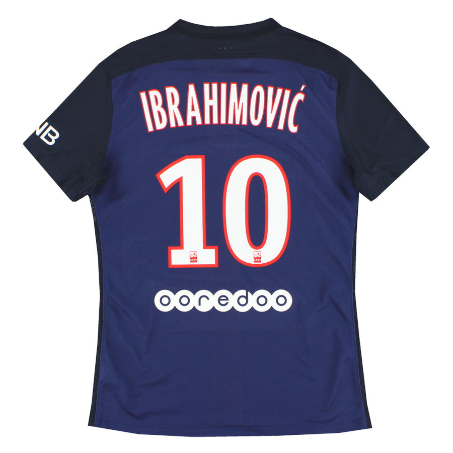 2015-16 Paris Saint-Germain Nike Authentic Heimtrikot Ibrahimovic #10 M