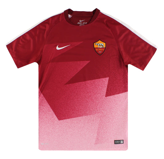 2015-16 Roma Nike Pre-Match Shirt M