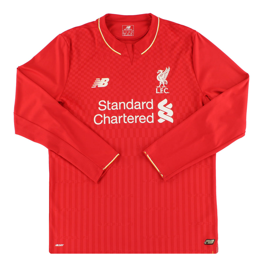 2015-16 Liverpool New Balance Home Shirt L/S
