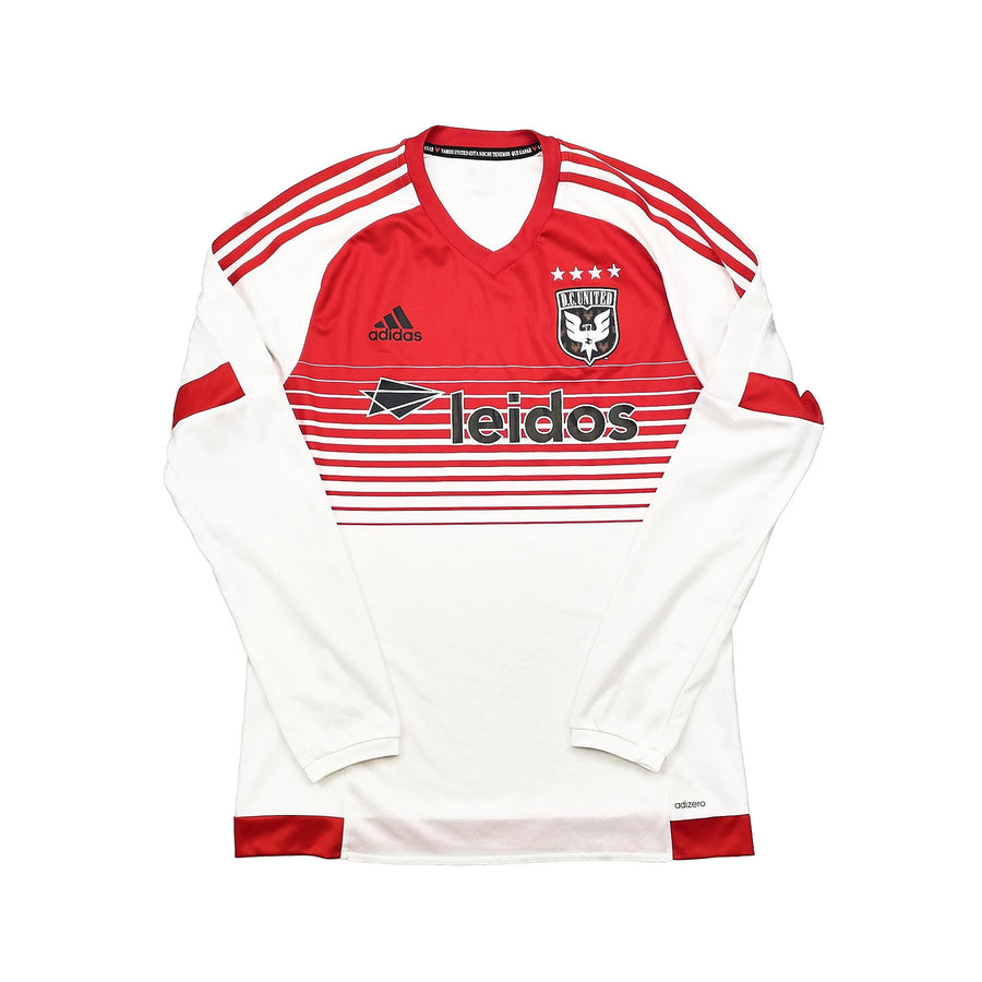 2015 DC United *Spielerversion* Langarm-Auswärtstrikot (M) Adidas