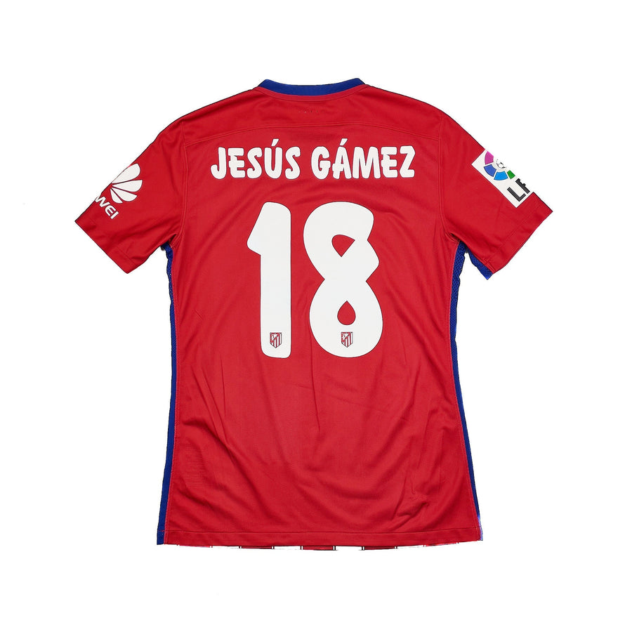 2015/16 Atlético Madrid Jesus Gamez #18 *Player Issue* Heimtrikot (M) Nike