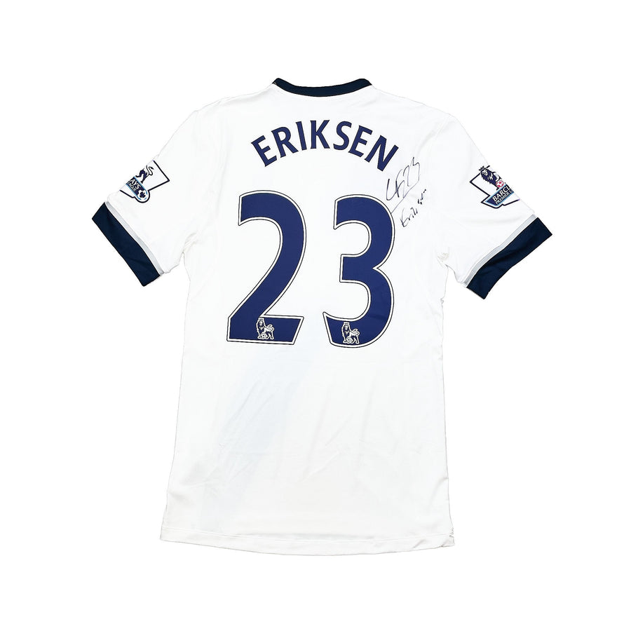2015/16 Tottenham Eriksen #23 *Match Issued + Signiert* Heimtrikot (M) Under Armour
