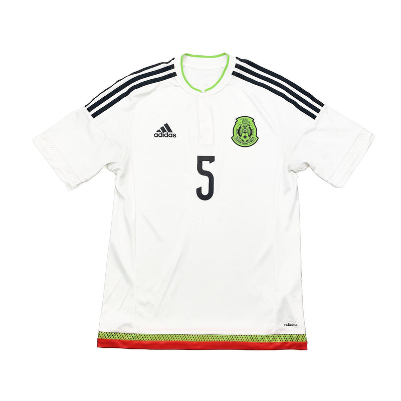 2015/17 Mexico D.Reyes #5 *Player Issue* Away Shirt (M) Adidas