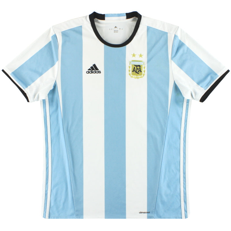 2016-17 Argentinien adidas Heimtrikot L