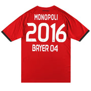 2016-17 Bayer Leverkusen Auswärtstrikot *Neuwertig* XL
