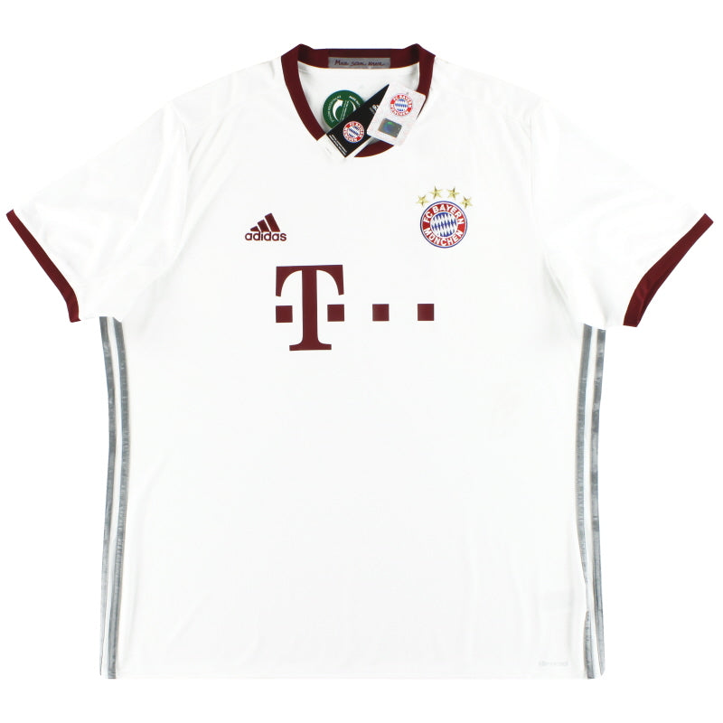 2016-17 FC Bayern München adidas Drittes Trikot *mit Etiketten* XXL