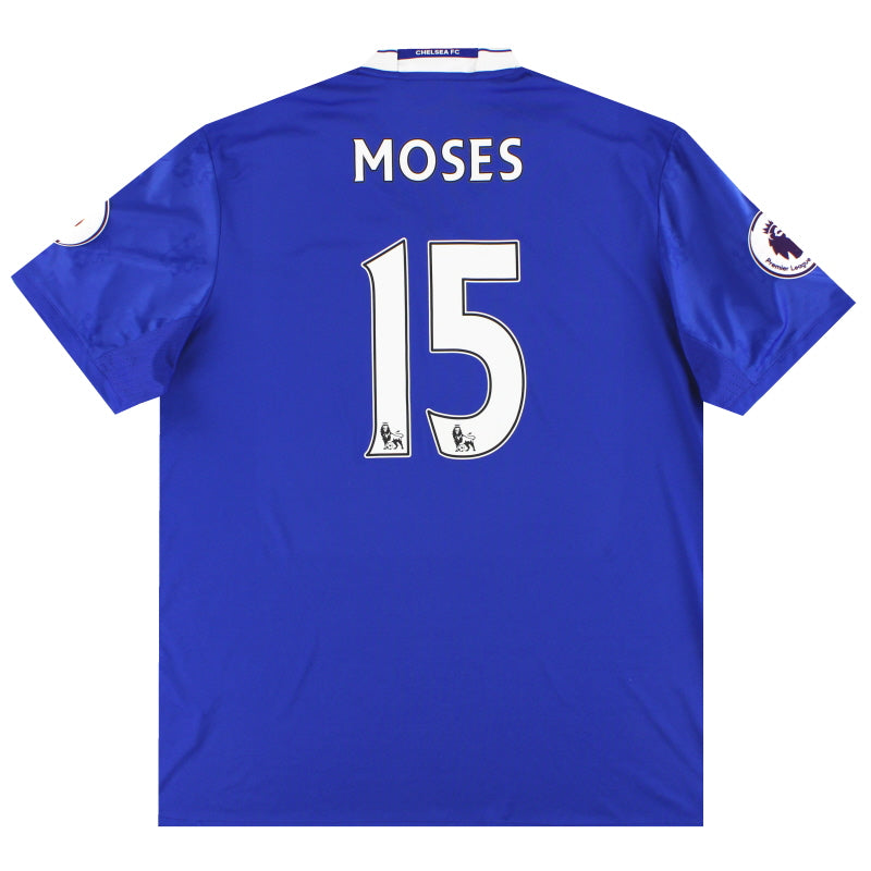 2016-17 Chelsea adidas Heimtrikot Moses #15 *Neuwertig* XXL