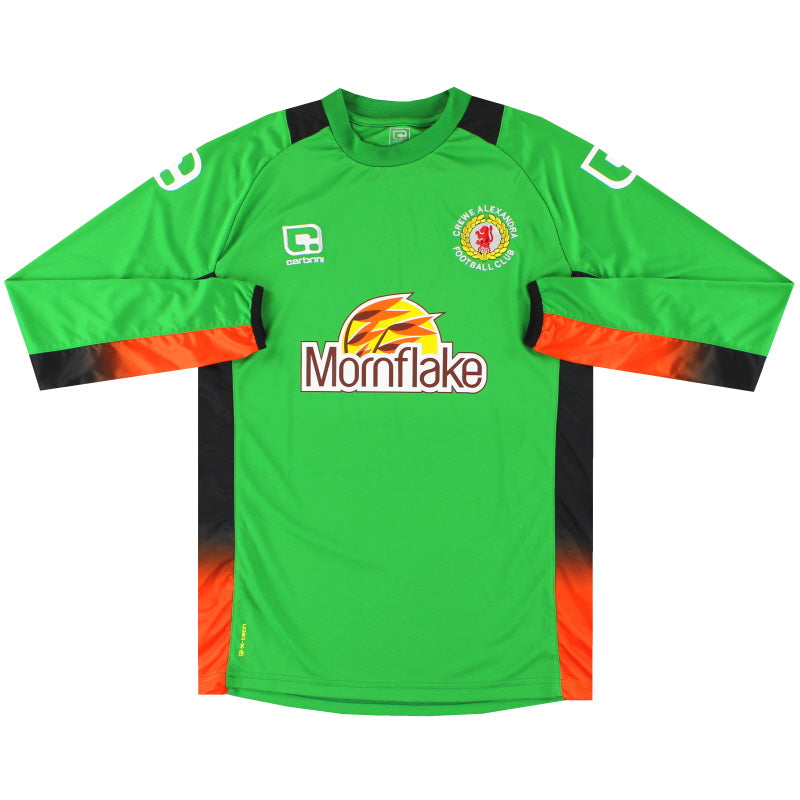 2016-17 Crewe Alexandra Torwarttrikot Langarm *Neuwertig* S