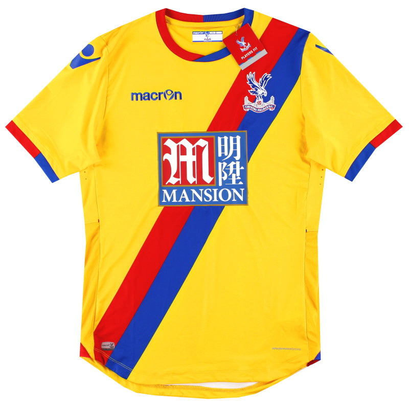 2016-17 Crystal Palace Macron Player Issue Body Fit Auswärtstrikot *mit Etikett* XXXL