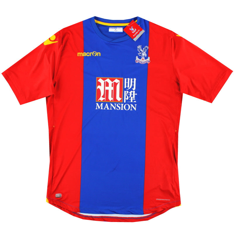 2016-17 Crystal Palace Macron Player Issue Body Fit Heimtrikot *BNIB* XXXXXL