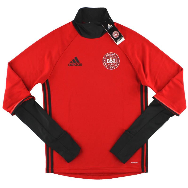 2016-17 Dänemark adidas Climacool Trainingsoberteil *neu mit Etikett* XS