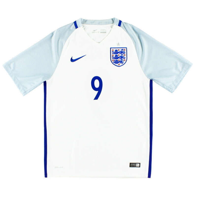 2016-17 England Nike Heimtrikot  #9 L