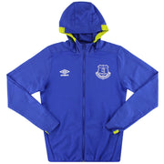 2016-17 Everton Umbro Kapuzen-Regenjacke *Neuwertig* S