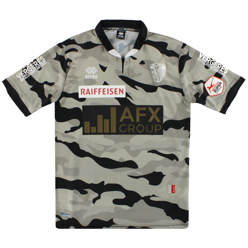 2016-17 FC Sion Errea Spielertrikot Ausweich Trikot J. Adao #66 L