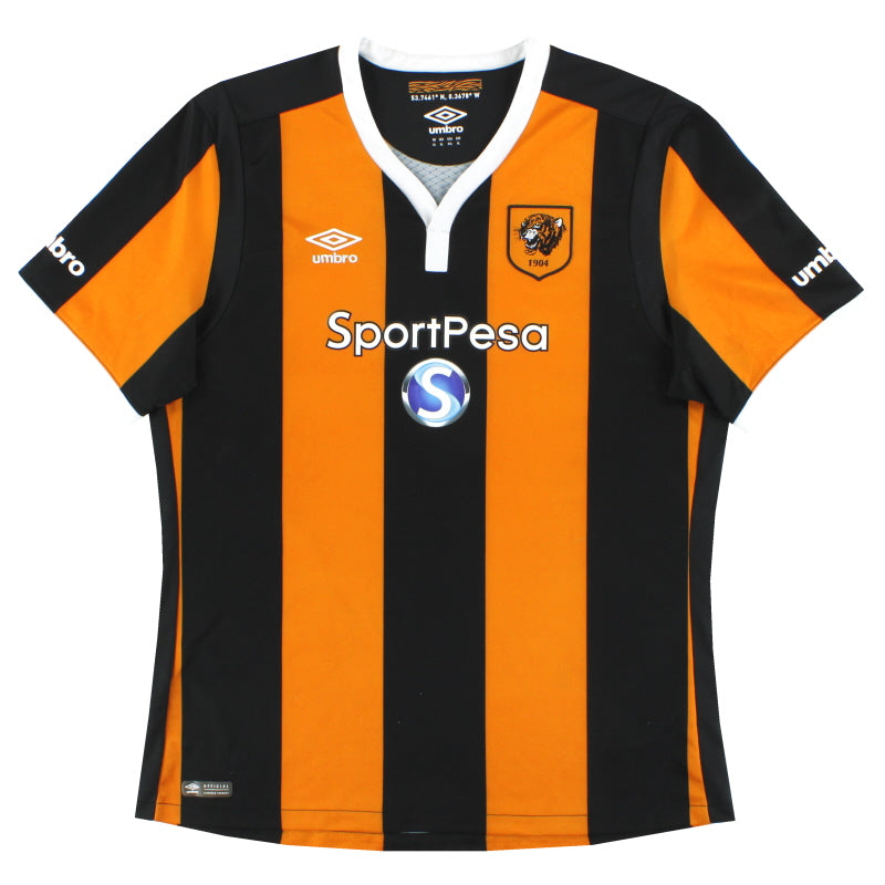 2016-17 Hull City Umbro Heimtrikot XL