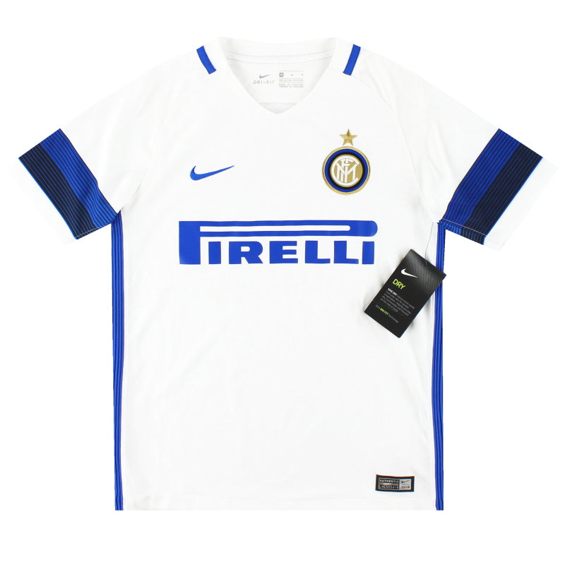 2016-17 Inter Mailand Nike Auswärtstrikot *m.Etikett* Gr. M Jungen