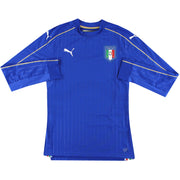 2016-17 Italien Player Issue Authentic Heimtrikot langärmlig *Neuwertig* XL