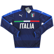 2016-17 Italien Puma 1/4 Zip Training Top *BNIB* XS