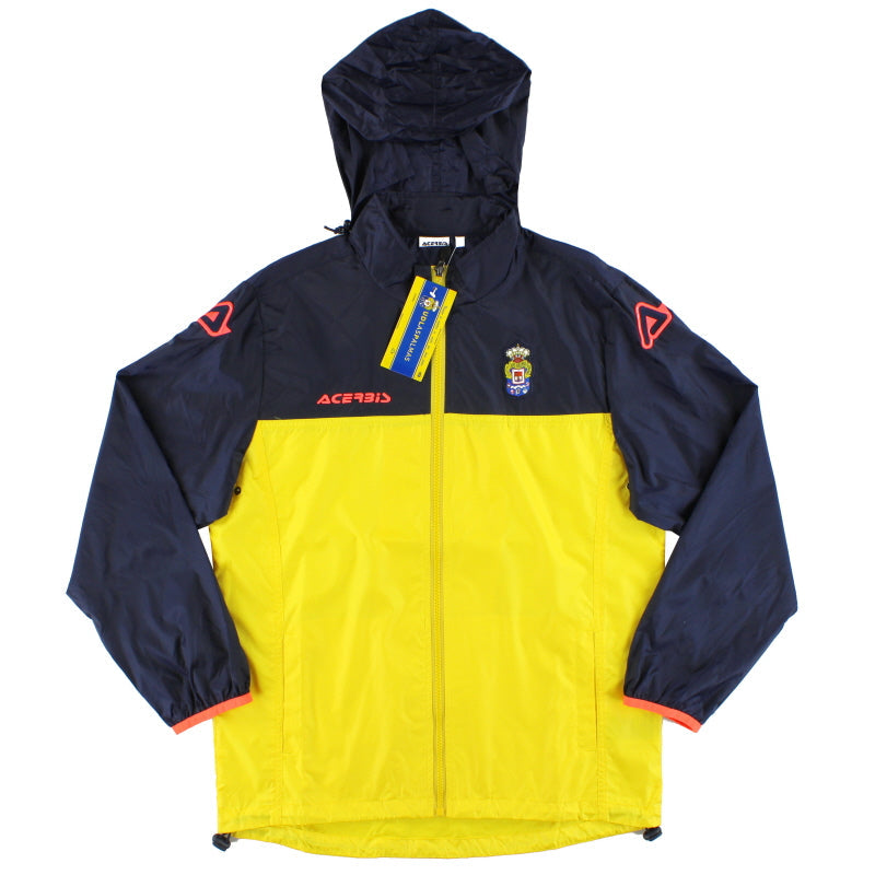 2016-17 Las Palmas Acerbis Regenjacke mit durchgehendem Reißverschluss *BNIB*