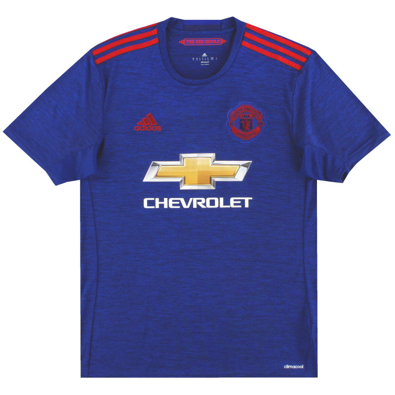 2016-17 Manchester United adidas Auswärtstrikot *Neuwertig* S