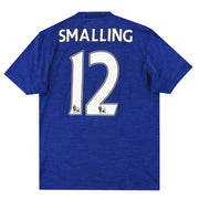 2016-17 Manchester United adidas Auswärtstrikot Smalling #12 M