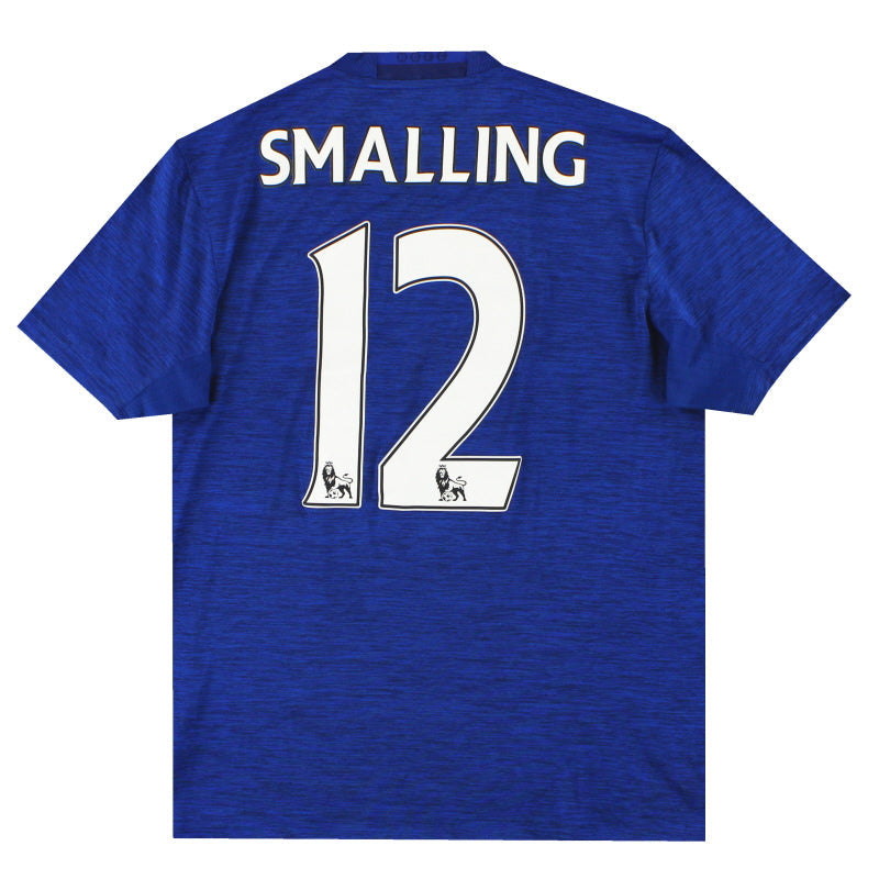 2016-17 Manchester United adidas Auswärtstrikot Smalling #12 M