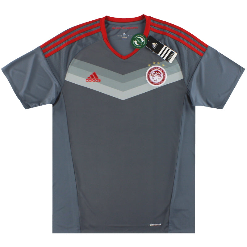 2016-17 Olympiakos adidas Auswärtstrikot *m/Etikett* XS