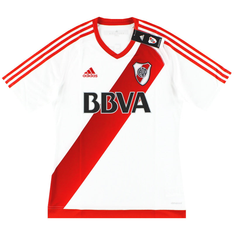 2016-17 River Plate adidas Heimtrikot *mit Etiketten* M