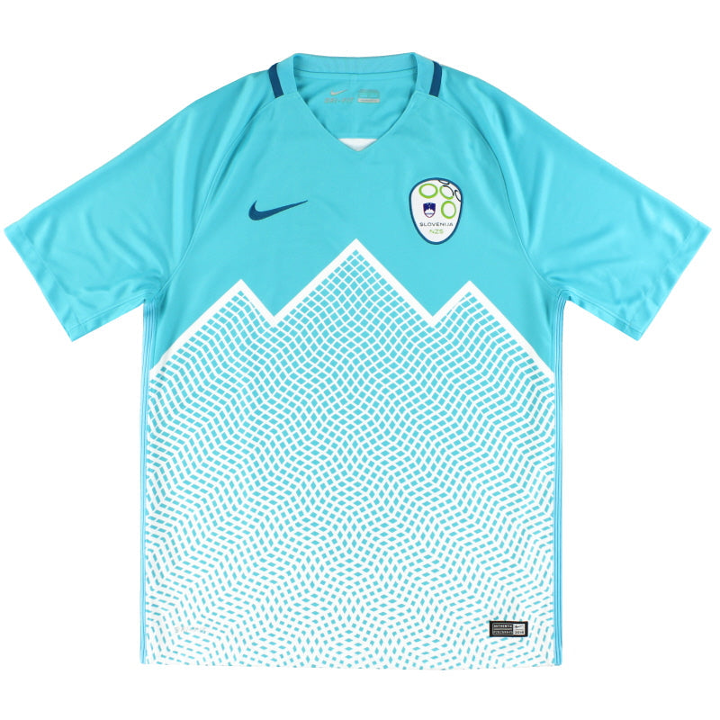 2016-17 Slowenien Nike Heimtrikot *Neuwertig* M