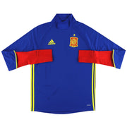2016-17 Spanien adidas Trainingsshirt L