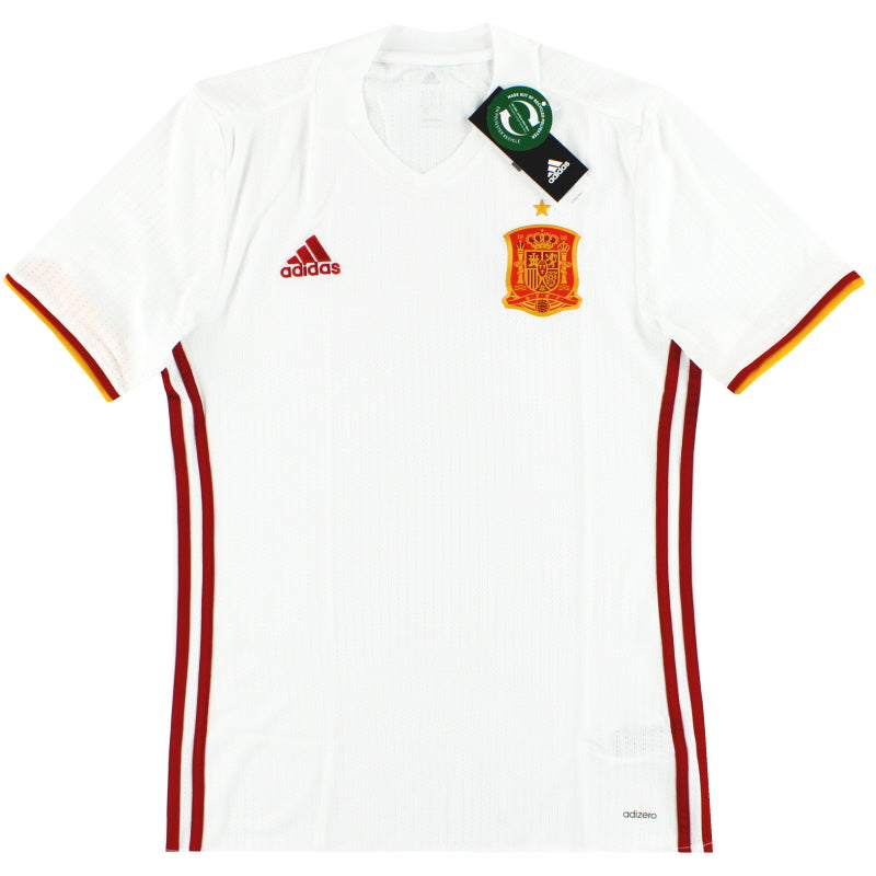 2016-17 Spanien adidas Player Issue Auswärtstrikot *BNIB* S