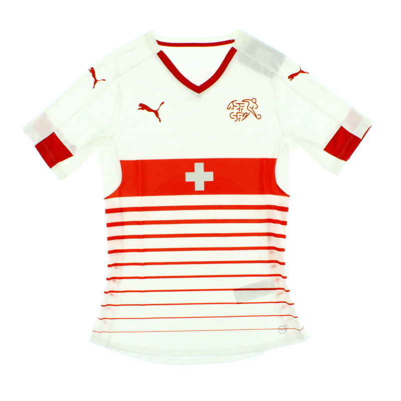 2016-17 Schweiz Player Issue Auswärtstrikot (ACTV Fit) *mit Etiketten* M