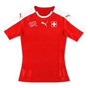 2016-17 Schweiz Puma Spielerversion Heimtrikot L