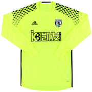 2016-17 West Brom adidas adizero Torwarttrikot S