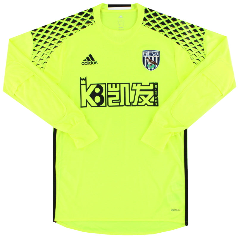 2016-17 West Brom adidas adizero Torwarttrikot S