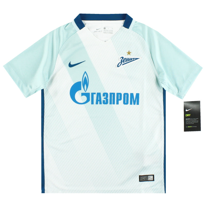 2016-17 Zenit St. Petersburg Nike Auswärtstrikot *m. Etikett* Gr. S (Jungen)