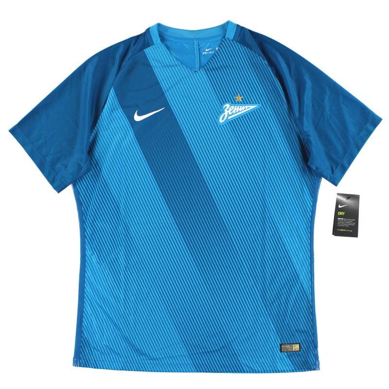 2016-17 Zenit St. Petersburg Nike Player Issue Heimtrikot *m/Etiketten* XL