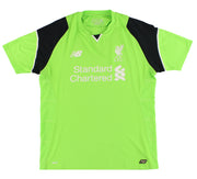 2016-17 Liverpool New Balance Goalkeeper Shirt L