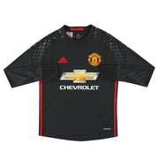 2016-17 Manchester United adidas Torwarttrikot *Neuwertig* Gr. L Jungen