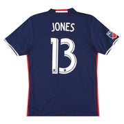 2016-17 New England Revolution adidas Heimtrikot Jones #13 M