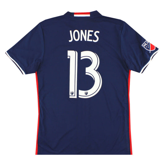 2016-17 New England Revolution adidas Home Shirt Jones #13 M