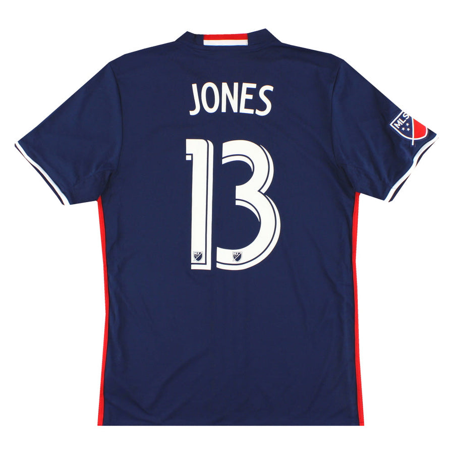 2016-17 New England Revolution adidas Heimtrikot Jones #13 M
