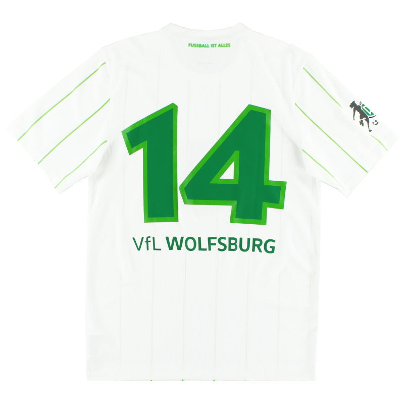 2016-18 Wolfsburg Match Worn Auswärtstrikot #14 S
