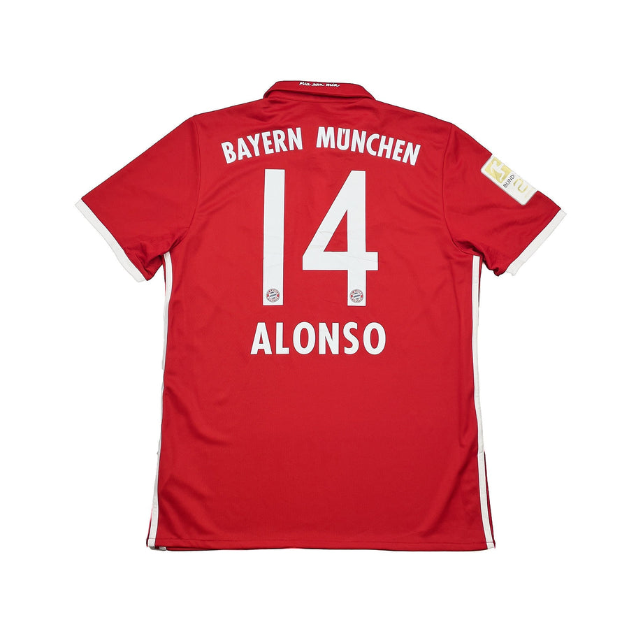 2016/17 FC Bayern München Alonso #14 Heimtrikot (M) Adidas