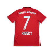 2016/17 FC Bayern München Ribery #7 Heimtrikot (S) Adidas