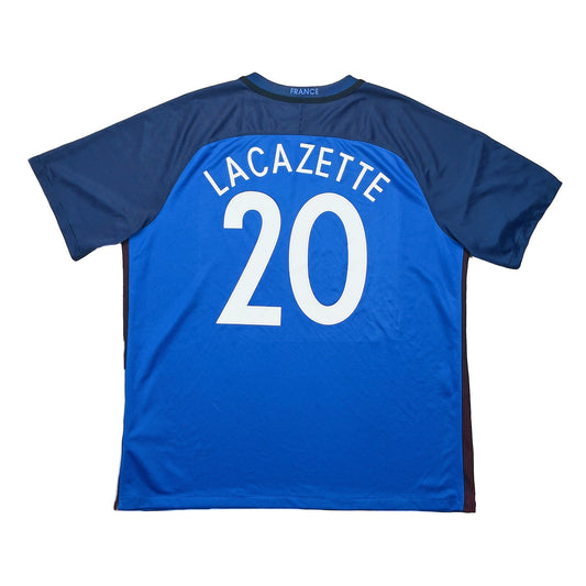 2016/17 FRANCE LACAZETTE #20 HOME SHIRT (XXL) NIKE