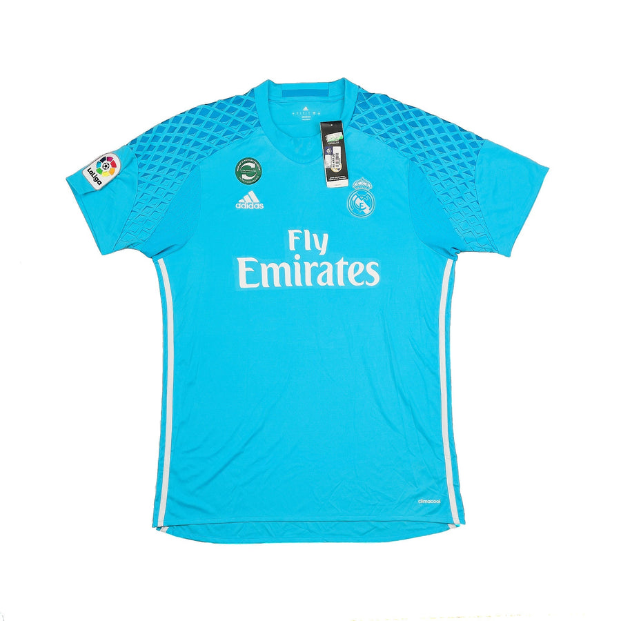 2016/17 Real Madrid *Neu mit Etikett* Torwarttrikot (L) Adidas