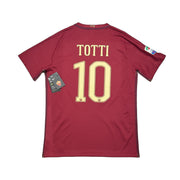 2016/17 Roma Totti #10 *Neu mit Etikett* Sondertrikot Heim (XL) Nike